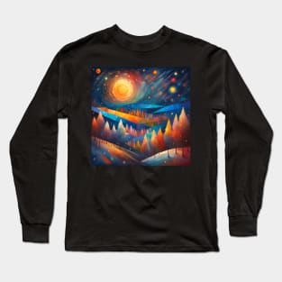 Winter Night 1 Long Sleeve T-Shirt